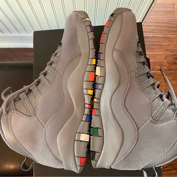 Air Jordan 10 retro cool grey size 9 - Picture 6 of 8